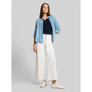 Wide Leg Jeans with Tied Waist for Women Tom Tailor Nelma image-1
