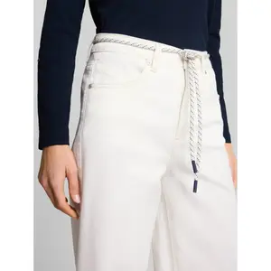 Wide Leg Jeans with Tied Waist for Women Tom Tailor Nelma image-3