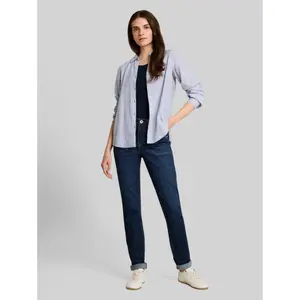Low Rise Tapered Jeans for Women Tom Tailor Maya image-1