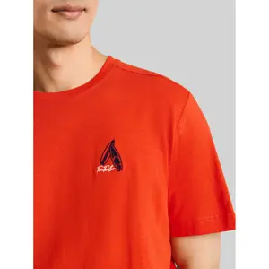 Embroidered Heather T-Shirt Tom Tailor image-4