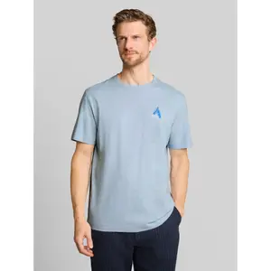 Embroidered Heather T-Shirt Tom Tailor image-1