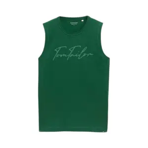 Printed Logo Vest Tom Tailor image-0