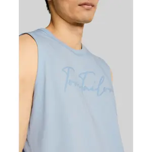 Printed Logo Vest Tom Tailor image-4