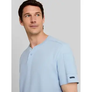 T-shirt με δομημένο γιακά τύπου Τυνησίας Tom Tailor image-4