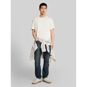 Textured Plain Piqué T-Shirt Tom Tailor image-3
