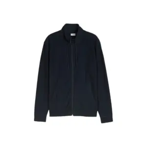 Fleece Zip-Up Jacket with High Collar Tom Tailor image-0