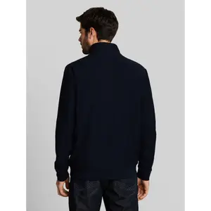 Fleece Zip-Up Jacket with High Collar Tom Tailor image-2
