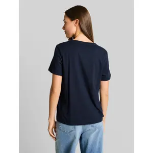 Plain Cotton Printed T-Shirt for Women Tom Tailor image-2