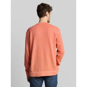 Long Sleeve T-Shirt with Waffle Texture Tom Tailor image-2