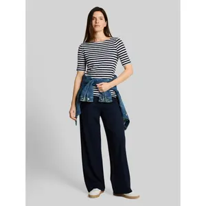 Boat Neck T-Shirt Women Tom Tailor image-3