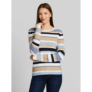 Cotton Knit Pullover for Women Tom Tailor image-1