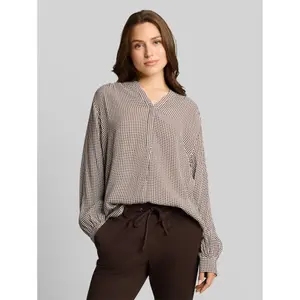 V-Neck Viscose Blouse for Women Tom Tailor image-1