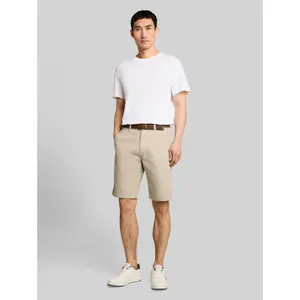 Classic Chino Shorts with Belt Tom Tailor image-1