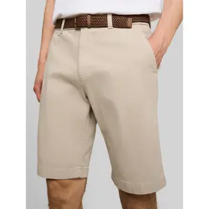 Classic Chino Shorts with Belt Tom Tailor image-3