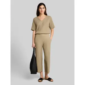 Women’s Crinkled Culotte Trousers Tom Tailor image-1