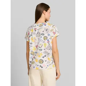 Women’s All-Over Print Summer Themed T-Shirt Tom Tailor image-2