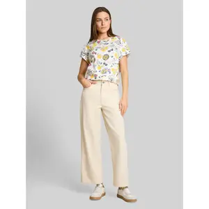 Women’s All-Over Print Summer Themed T-Shirt Tom Tailor image-3
