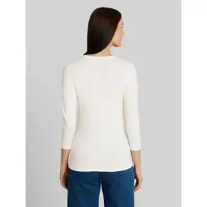 Basic V-Neck T-Shirt Women Tom Tailor image-2