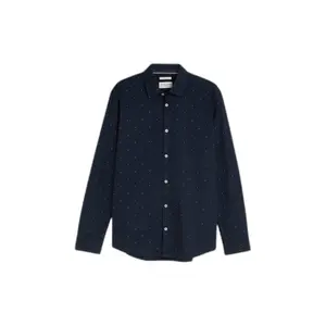Printed Long Sleeve Shirt Tom Tailor stretch image-0