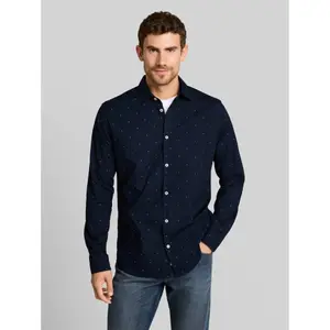Printed Long Sleeve Shirt Tom Tailor stretch image-1
