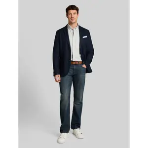 Structured Long Sleeve Shirt with Chest Pocket Tom Tailor image-3