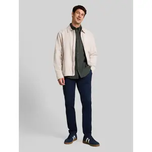 Structured Long Sleeve Shirt with Chest Pocket Tom Tailor image-3