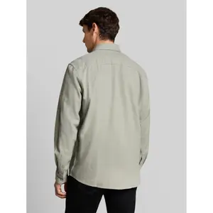 Structured Long Sleeve Shirt with Chest Pocket Tom Tailor image-2