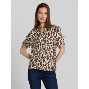 Leopard Print Blouse Women Tom Tailor image-1