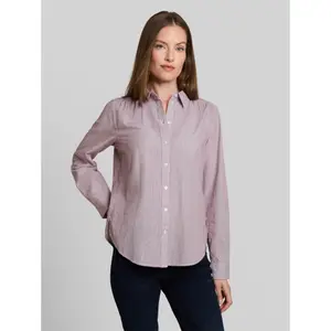 Dobby Blouse with Roll-Up Hems for Women Tom Tailor image-1