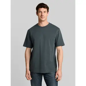 Textured Jersey T-Shirt Tom Tailor image-1