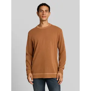 Waffle Effect Long Sleeve T-Shirt Tom Tailor image-1
