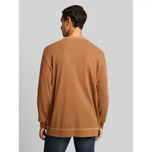 Waffle Effect Long Sleeve T-Shirt Tom Tailor image-2
