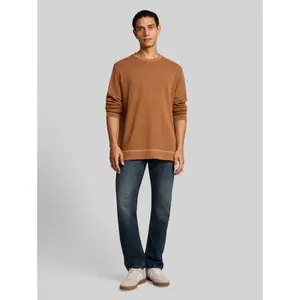 Waffle Effect Long Sleeve T-Shirt Tom Tailor image-3