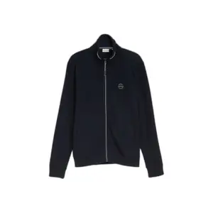 Zipped Cotton Fleece Jacket Tom Tailor image-0