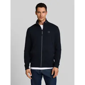 Zipped Cotton Fleece Jacket Tom Tailor image-1