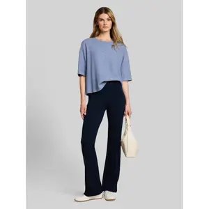 Women's Short Sleeve Zigzag Pattern Top Tom Tailor image-3