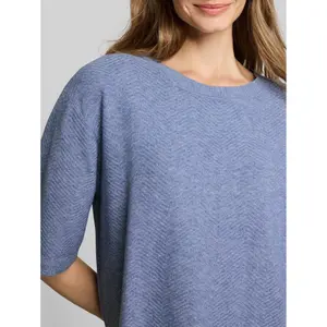 Women's Short Sleeve Zigzag Pattern Top Tom Tailor image-4