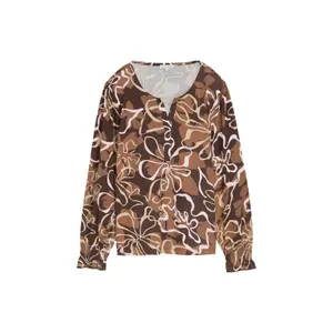 All-Over Pattern Blouse Women Tom Tailor image-0