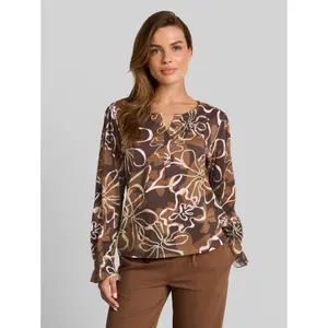 All-Over Pattern Blouse Women Tom Tailor image-1
