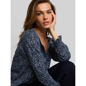 All-Over Pattern Blouse Women Tom Tailor image-4