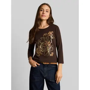 Women's Floral Print Long Sleeve T-Shirt Tom Tailor image-1