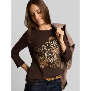 Women's Floral Print Long Sleeve T-Shirt Tom Tailor image-4
