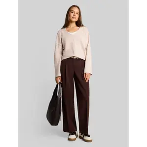 Wide-leg trousers for women Tom Tailor Lea image-1