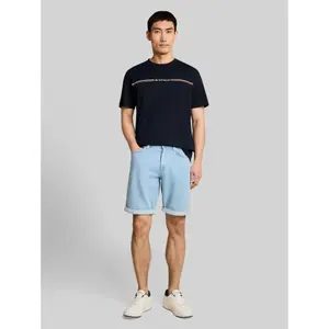 Cotton T-Shirt with Printed Logo Tom Tailor image-3