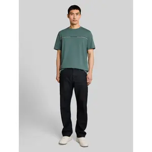 Cotton T-Shirt with Printed Logo Tom Tailor image-3