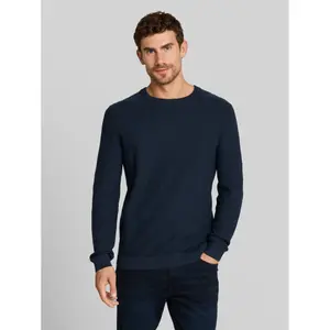 Pull mouliné δομημένος με στρογγυλή λαιμόκοψη πλέξη Tom Tailor image-1