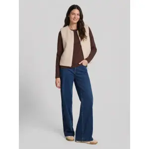 Women’s Fleece Gilet with Pockets Tom Tailor image-3