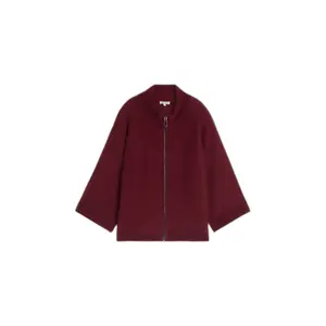 Structured Bubble Knit Zip-Up Cardigan for Women Tom Tailor image-0