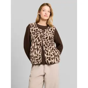 Sleeveless Fleece with Buttons Women's Tom Tailor image-1