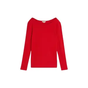 Boat Neck T-Shirt Women Tom Tailor image-0